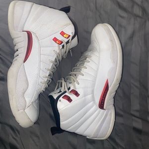 White Jordan 12